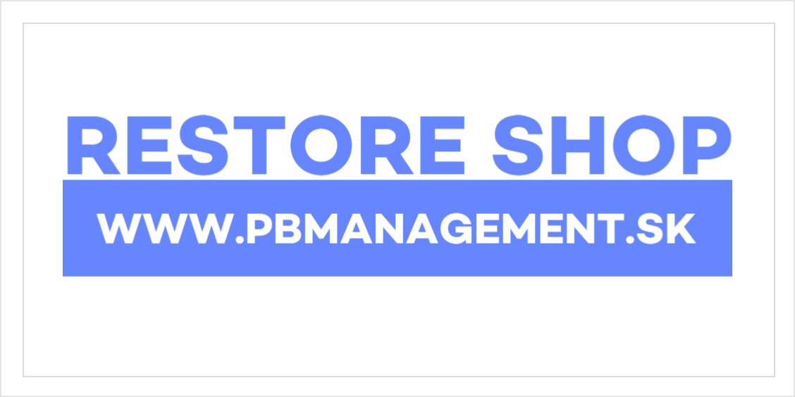 restore shop logo
